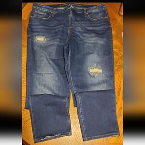 Chicos so slimming Girlfriend slim leg ankle jeans